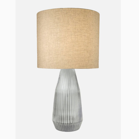 TABLE LAMP // Glass, SLATE, Tall