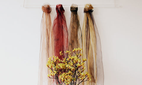 Hand dyed textiles
