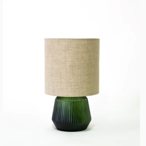 TABLE LAMP // Glass, FOREST, Sml