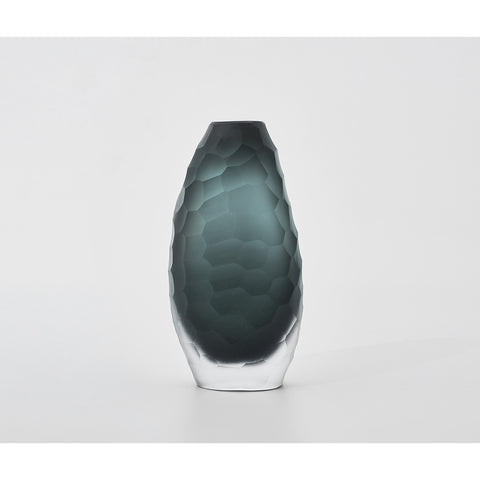 VASE // Glass, OCEANIC, frosted